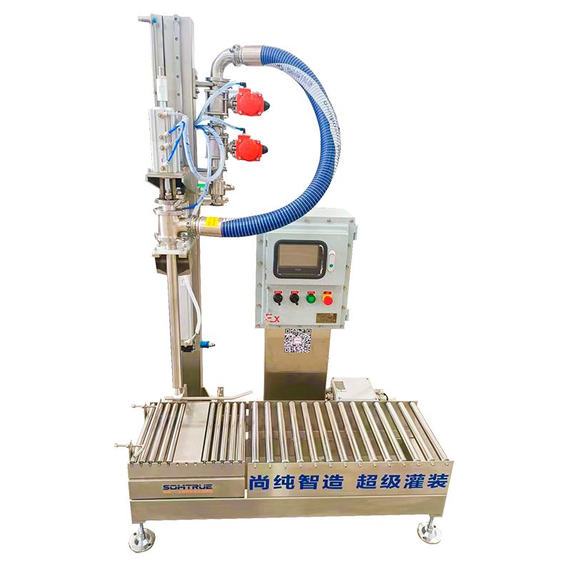 Machine de remplissage d'additifs chimiques semi-automatique, baril de 20 L